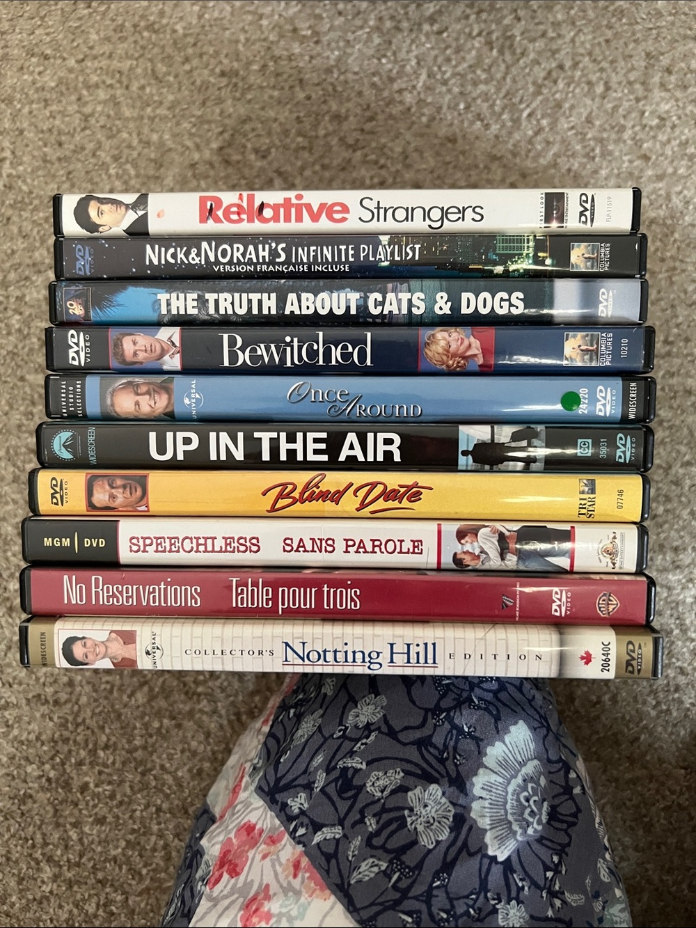 Romantic Comedy DVD Lot x10 Movies